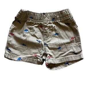Carter’s Baby Boy Dinosaur Khaki Shorts | 6M